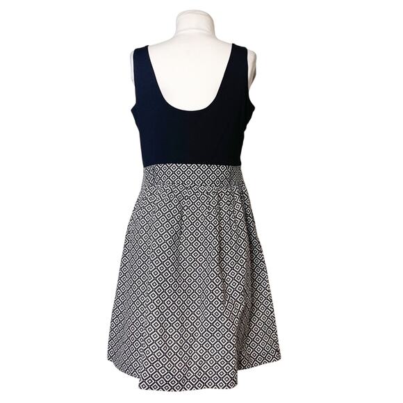 J. McLaughlin Catalina cloth top linen skirt printed dress sz m - Picture 2 of 6